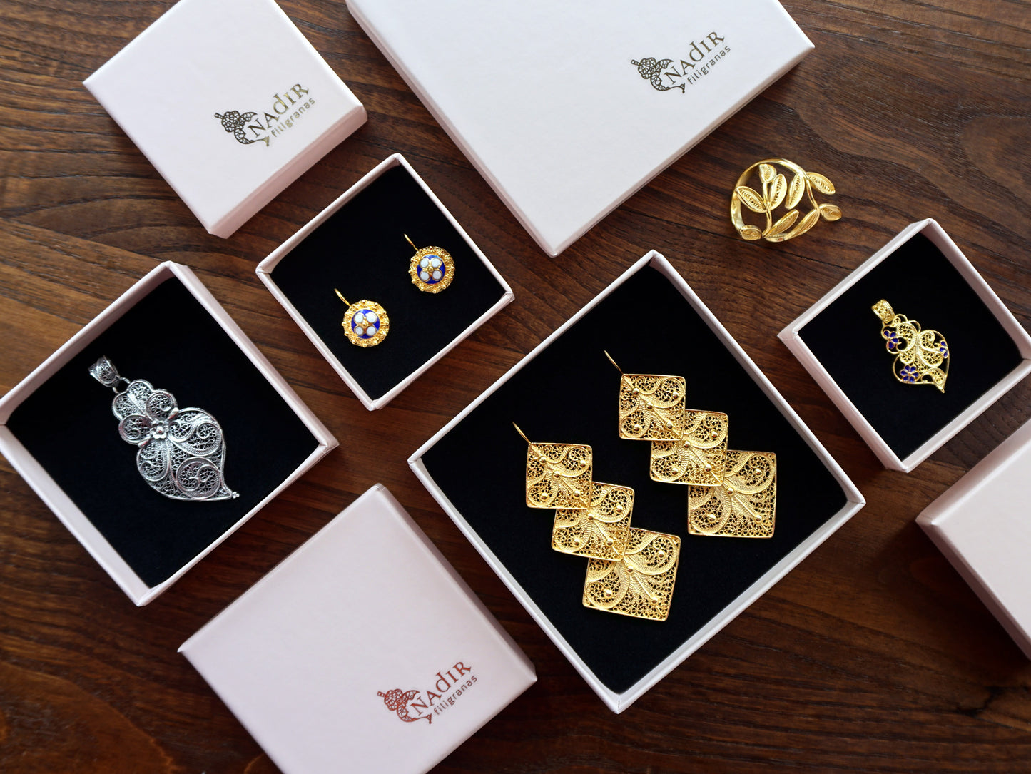 Large Framed Viana Heart Pendant, Portuguese Filigree, 925 Sterling Silver