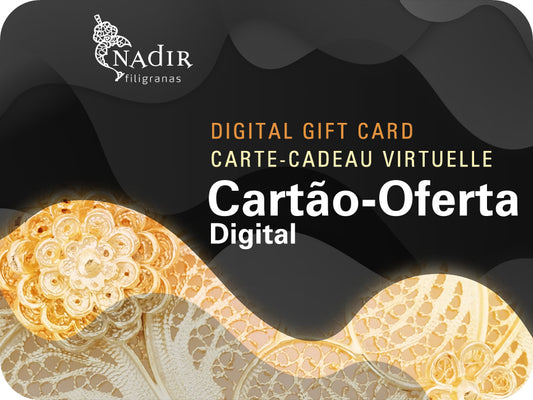 Cartão Oferta Digital, Ofereça Filigrana Portuguesa