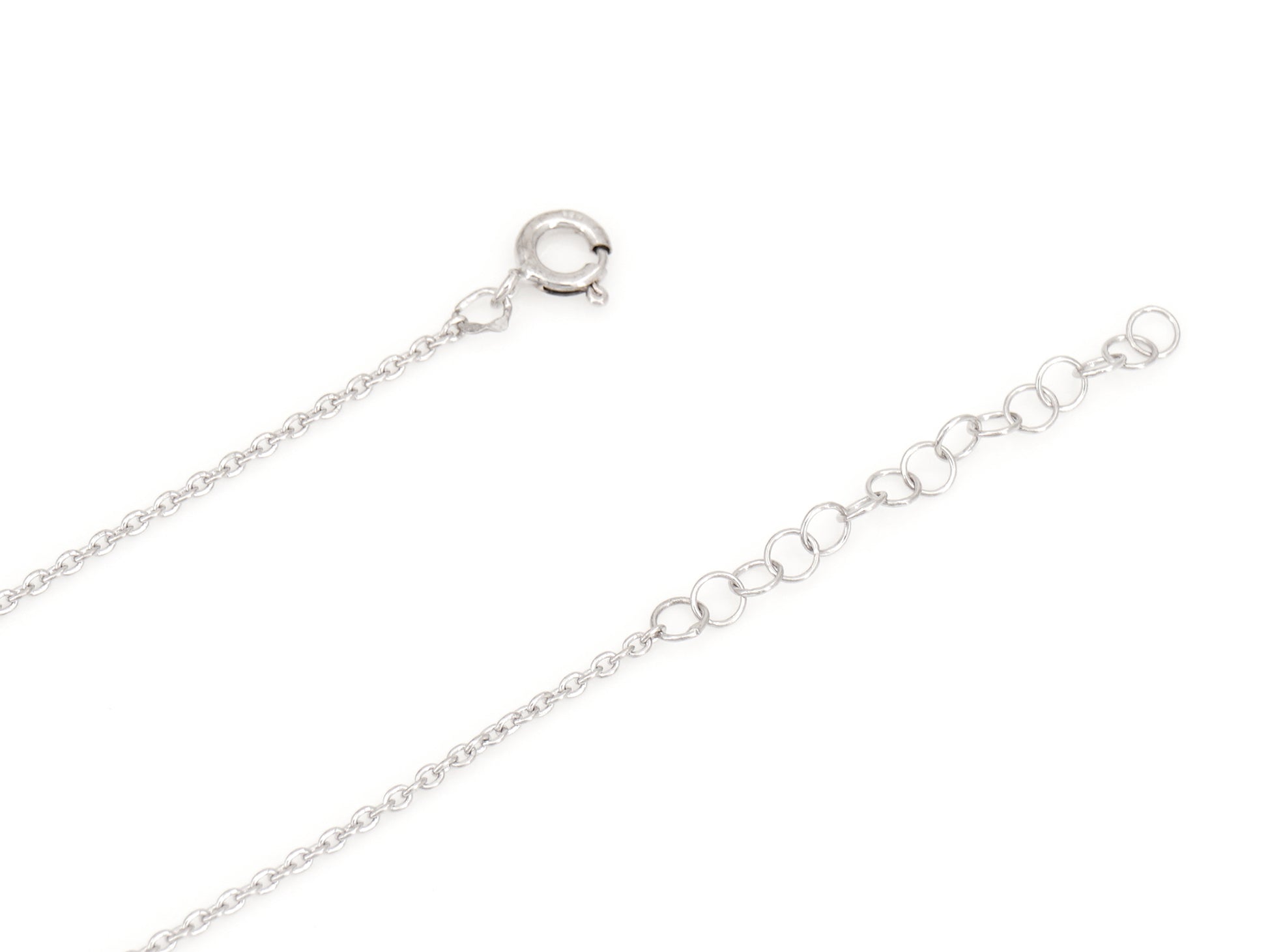 Colar Elemento Alongado Assimétrico, Filigrana Portuguesa, Prata de Lei 925 - Pormenor Comprimento Ajustável