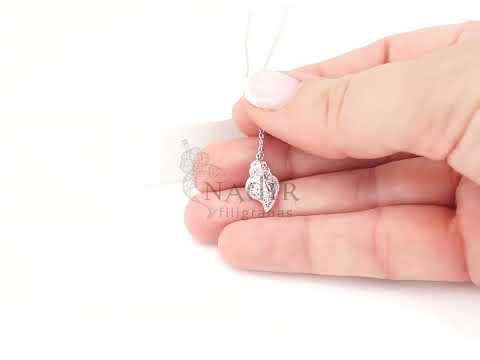 Colar Mini Coração de Viana, Filigrana Portuguesa, Prata de Lei 925 - Vídeo