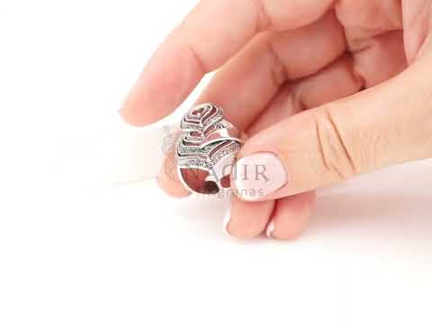 Anel Coração de Viana Camadas, Filigrana Portuguesa, Prata de Lei 925 - Vídeo