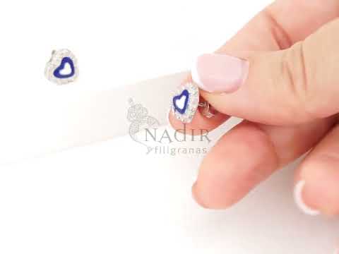 Brincos Coração Caramujo, Filigrana Portuguesa, Prata de Lei 925 - Vídeo