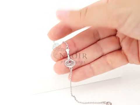Pulseira Mini Guitarra Portuguesa, Filigrana Portuguesa, Prata de Lei 925 - Vídeo