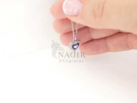 Colar Coração Caramujo, Filigrana Portuguesa, Prata de Lei 925 - Vídeo