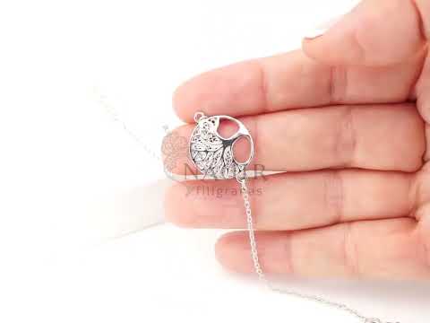 Pulseira Árvore da Vida, Filigrana Portuguesa, Prata de Lei 925 - Vídeo